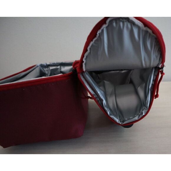 Igloo Playmate Gripper Red 9 Can Capacity Fully Insulated Cooler Bag - Picture 11 of 11